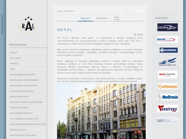 Dzirdes aparātu laboratorija, R.A.L., SIA